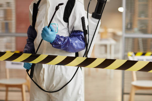 Professional Trauma Scene Cleanup technician working in Hanna, UT